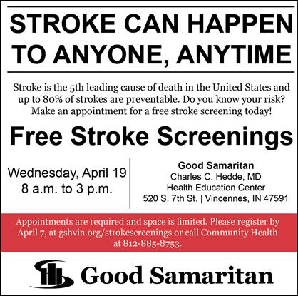 Free Stroke Screenings