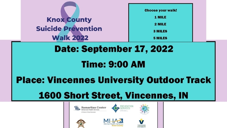 Suicide Prevention Walk