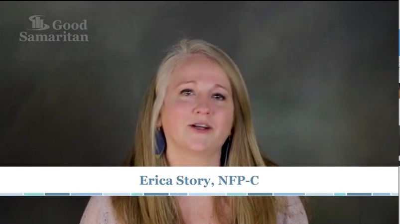 Meet Nurse Practitioner Erica Story Good Samaritan Hospital